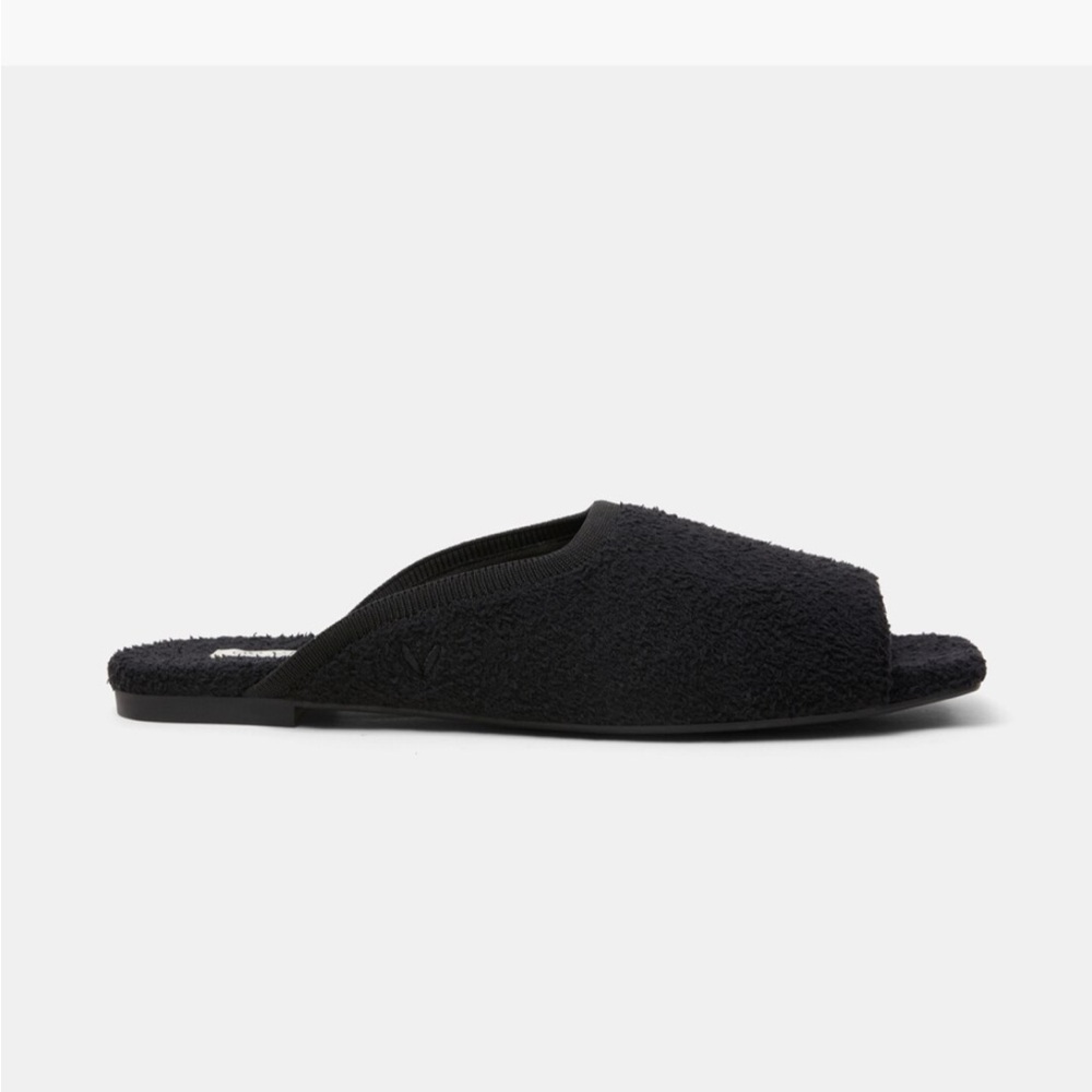 Vivaia square toed fluffy slides size 41 - Picture 3 of 11